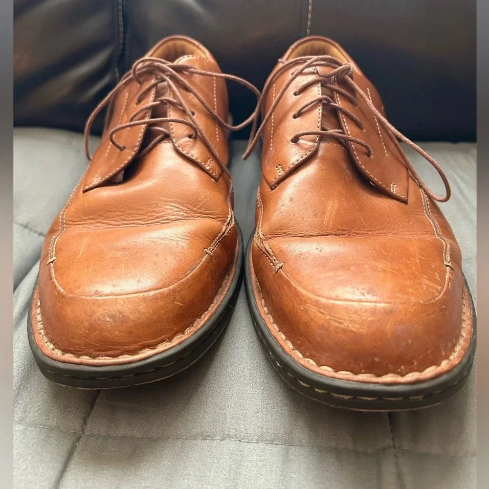 TIMBERLAND Leather Oxford Brown Men’s Oxford Lace Up Size 11 Business Comfort